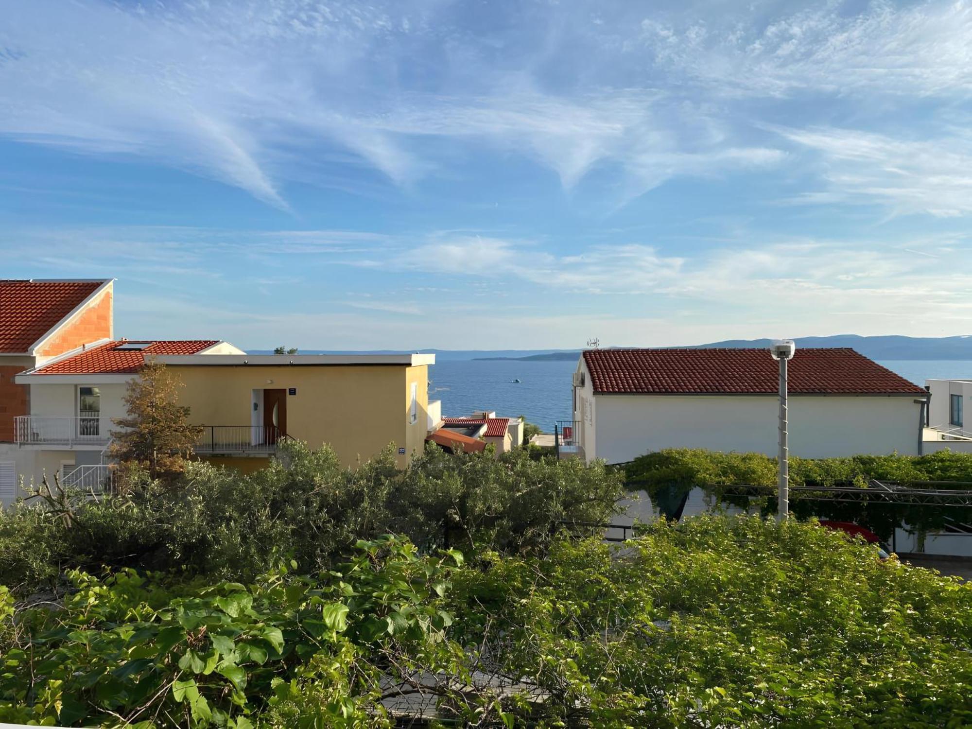Accommodation Ventus Baška Voda Exteriör bild